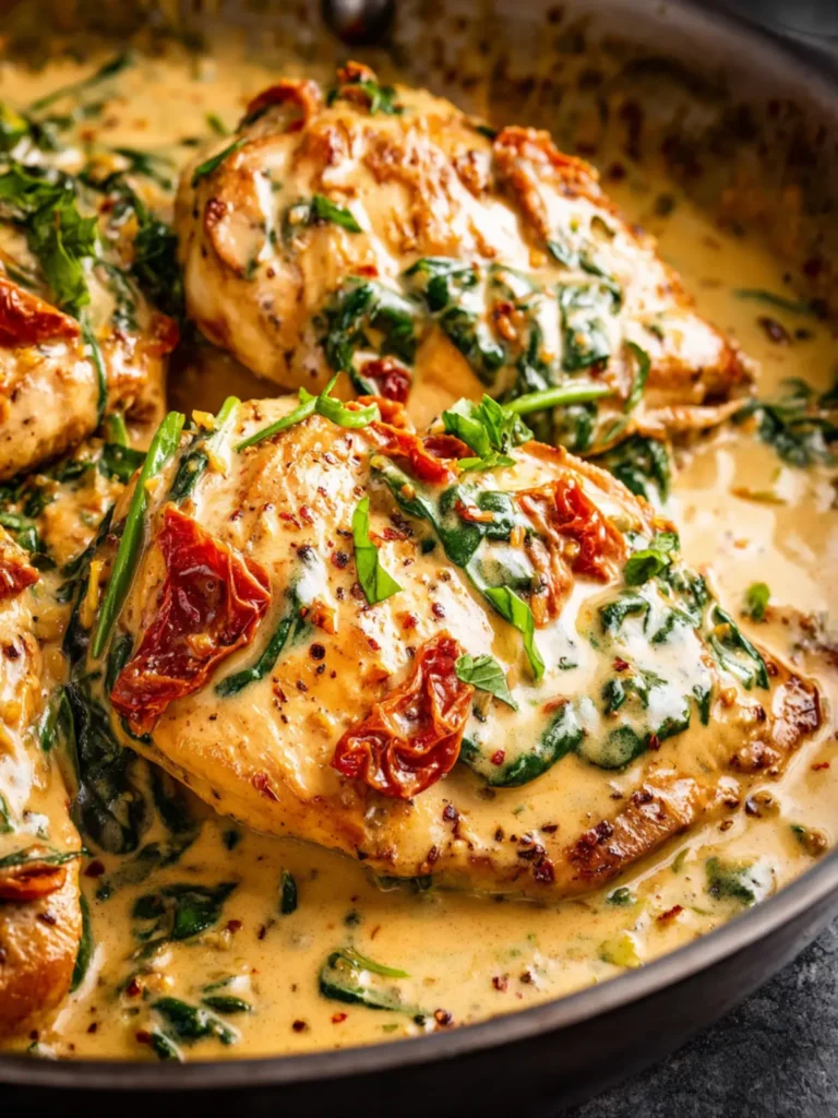 Creamy Tuscan Chicken First Image
