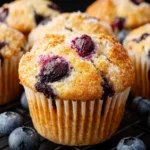 Easy Homemade Blueberry Muffin Recipe First Image