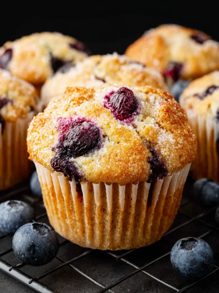 Easy Homemade Blueberry Muffin Recipe First Image