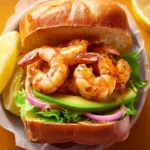 Spicy Shrimp Sandwich First Image