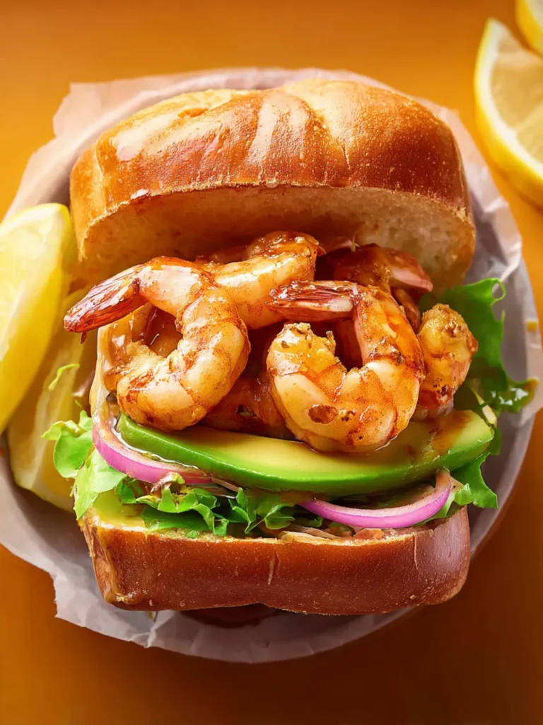 Spicy Shrimp Sandwich First Image