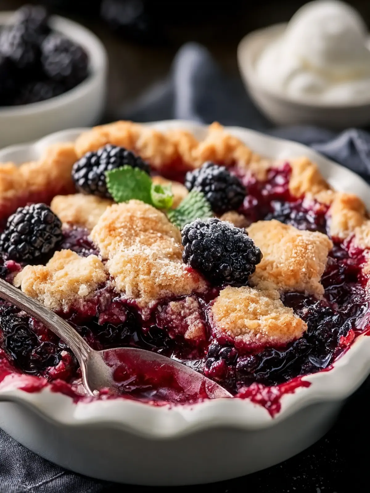 Irresistible Homemade Blackberry Cobbler Recipe Delight First Image