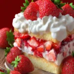 Strawberry Whipped Cream Cake First Image