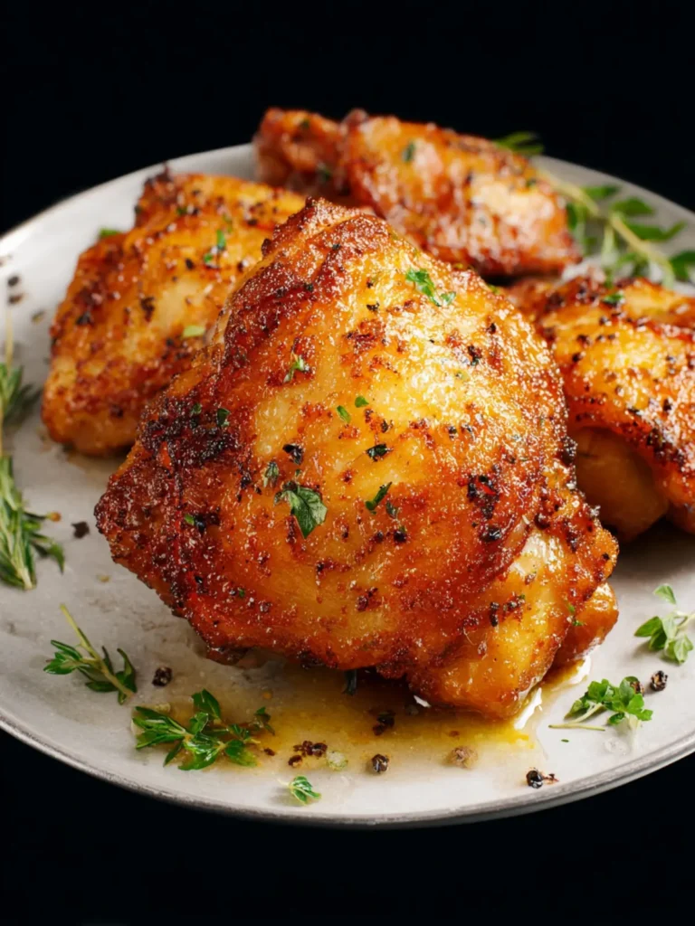 Air Fryer Chicken Thighs First Image