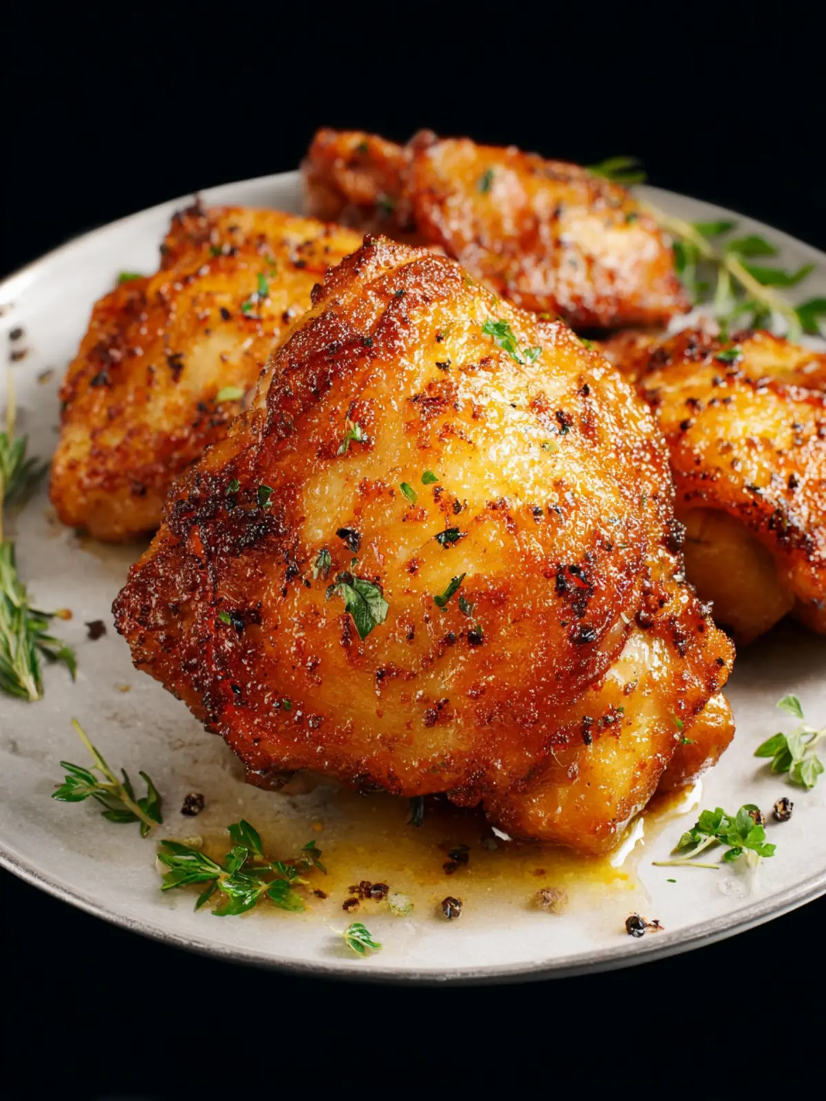 Air Fryer Chicken Thighs First Image