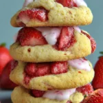 Strawberry Cream Cheese Cookies First Image