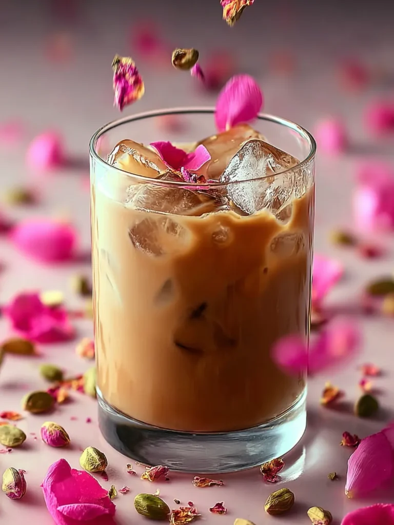 Cardamom Rose Iced Coffee: A Floral Twist on Your Favorite Drink First Image