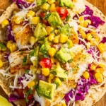 Easy 15-Minute Fish Tacos with Avocado Corn Salsa First Image