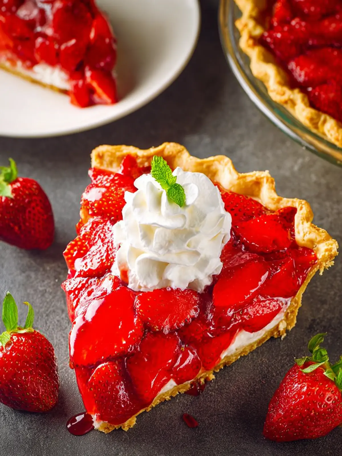 Fresh Strawberry Pie First Image